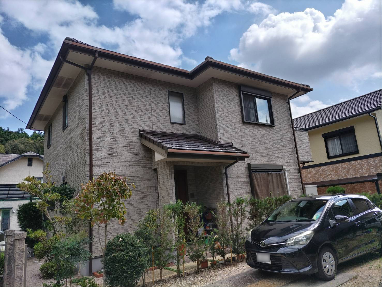 山口県山口市 外壁塗装工事before